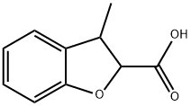 3-Methyl-2,3-dihydrobenzofuran-2-carboxylic acid Struktur