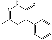 6-Methyl-4-phenyl-4,5-dihydropyridazin-3(2H)-one Struktur