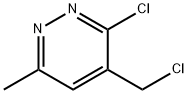 3-Chloro-4-(chloroMethyl)-6-Methylpyridazine Struktur