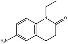 6-AMino-1-ethyl-3,4-dihydroquinolin-2(1H)-one Struktur