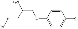 1-(4-Chlorophenoxy)-2-propanaMine HCl Struktur