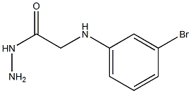 2-(3-BroMophenylaMino)acetohydrazide Struktur