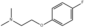 2-(4-Fluorophenoxy)-N,N-diMethylethanaMine Struktur