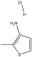 2-Methylthiophen-3-aMine hydrochloride Struktur