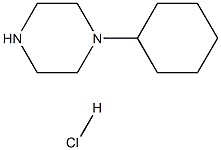 1-cyclohexylpiperazine hydrochloride Struktur