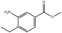 3-AMino-4-ethyl-benzoic acid Methyl ester Struktur