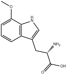 7-Methoxy-L-tryptophan Struktur