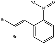 1-(2,2-DibroMovinyl)-2-nitrobenzene Struktur