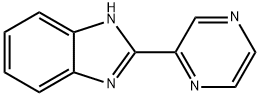 1H-Benzimidazole,2-pyrazinyl-(9CI) Struktur