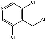 3,5-Dichloro-4(chloroMethyl)pyridine Struktur