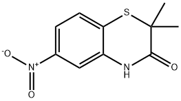 2,2-dimethyl-6-nitro-2H-1,4-benzothiazin-3(4H)-one