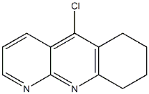 5-Chloro-6,7,8,9-tetrahydrobenzo[b][1,8]naphthyridine Struktur