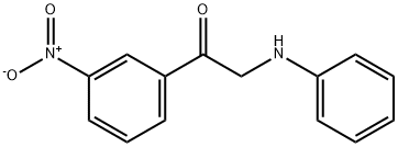 1-(3-Nitrophenyl)-2-(phenylaMino)ethanone Struktur