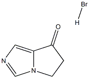 7H-Pyrrolo[1,2-c]imidazol-7-one, 5,6-dihydro-, hydrobromide (1:1) Struktur