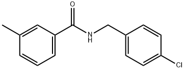 N-(4-Chlorobenzyl)-3-MethylbenzaMide, 97% Struktur