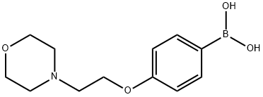 4-(2-Morpholinoethoxy)phenylboronic acid Struktur