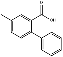 5-Methyl-2-phenylbenzoic acid Struktur