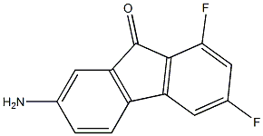 7-AMino-1,3-difluoro-9H-fluoren-9-one Struktur