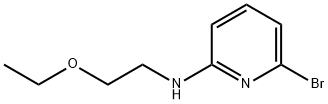 6-broMo-N-(2-ethoxyethyl)pyridin-2-aMine Struktur