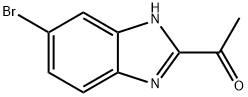 Ethanone, 1-(6-broMo-1H-benziMidazol-2-yl)- Struktur