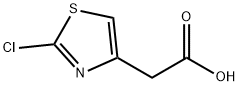 (4-Chloro-thiazol-2-yl)acetic acid Struktur