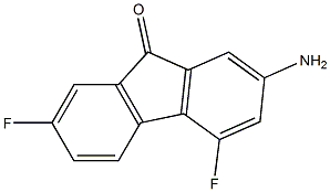 2-AMino-4,7-difluoro-9H-fluoren-9-one Struktur