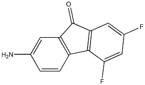 7-AMino-2,4-difluoro-9H-fluoren-9-one Struktur