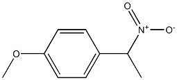 Benzene, 1-Methoxy-4-(1-nitroethyl)- Struktur