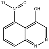 5-Nitrocinnolin-4-ol Struktur