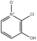 2-Chloro-3-pyridinol 1-oxide Struktur