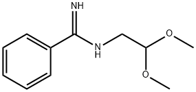 N-(2,2-diMethoxyethyl)benzaMidine Struktur