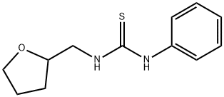 1-Phenyl-3-((tetrahydrofuran-2-yl)Methyl)thiourea Struktur