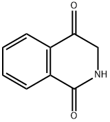 2,3-dihydro-1,4-Isoquinolinedione Struktur