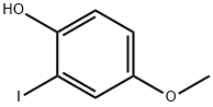 4-Methoxy-2-iodophenol Struktur