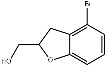 (4-BroMo-2,3-dihydrobenzofuran-2-yl)Methanol Struktur