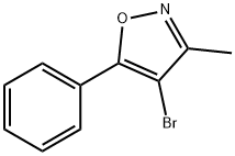 4-BroMo-3-Methyl-5-phenylisoxazole Struktur