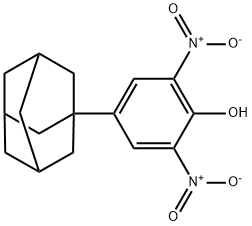 4-(Adamantan-1-yl)-2,6-dinitrophenol Struktur