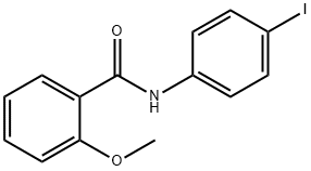 N-(4-iodophenyl)-2-methoxybenzamide Struktur