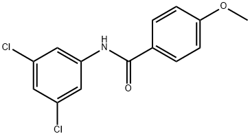 N-(3,5-dichlorophenyl)-4-methoxybenzamide Struktur