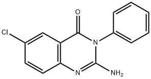 2-AMino-6-chloro-3-phenylquinazolin-4(3H)-one Struktur