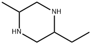 2-ethyl-5-Methyl-Piperazine Struktur