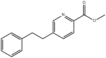 Methyl 5-phenethylpicolinate Struktur