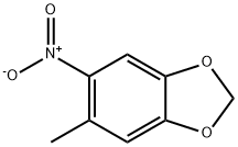 5-Methyl-6-nitrobenzo[d][1,3]dioxole Struktur