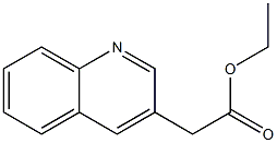 ethyl 2-(quinolin-3-yl)acetate Struktur