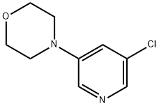 4-(5-chloropyridin-3-yl)Morpholine Struktur