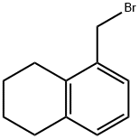 5-(BroMoMethyl)-1,2,3,4-tetrahydronaphthalene Struktur