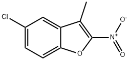 5-Chloro-3-methyl-2-nitrobenzofuran Struktur