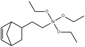 Silane, (2-bicyclo[2.2.1]hept-5-en-2-ylethyl)triethoxy- Struktur