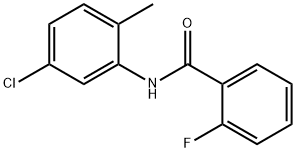 N-(5-chloro-2-methylphenyl)-2-fluorobenzamide Struktur