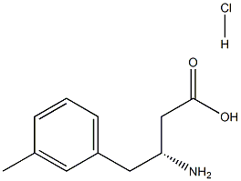 (R)-3-AMino-4-(3-Methylphenyl)-butyric acid-HCl Struktur